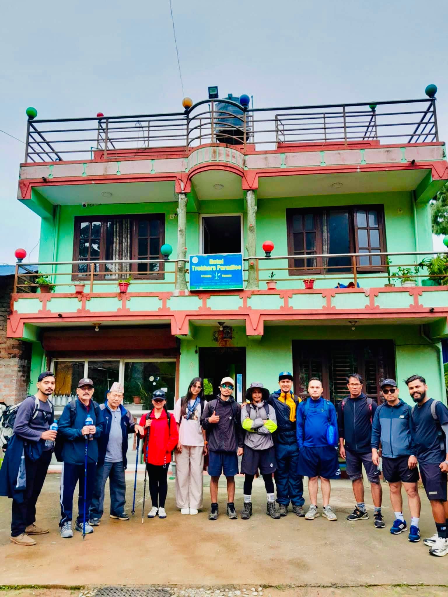 Hotel Trekkers Paradise exterior view