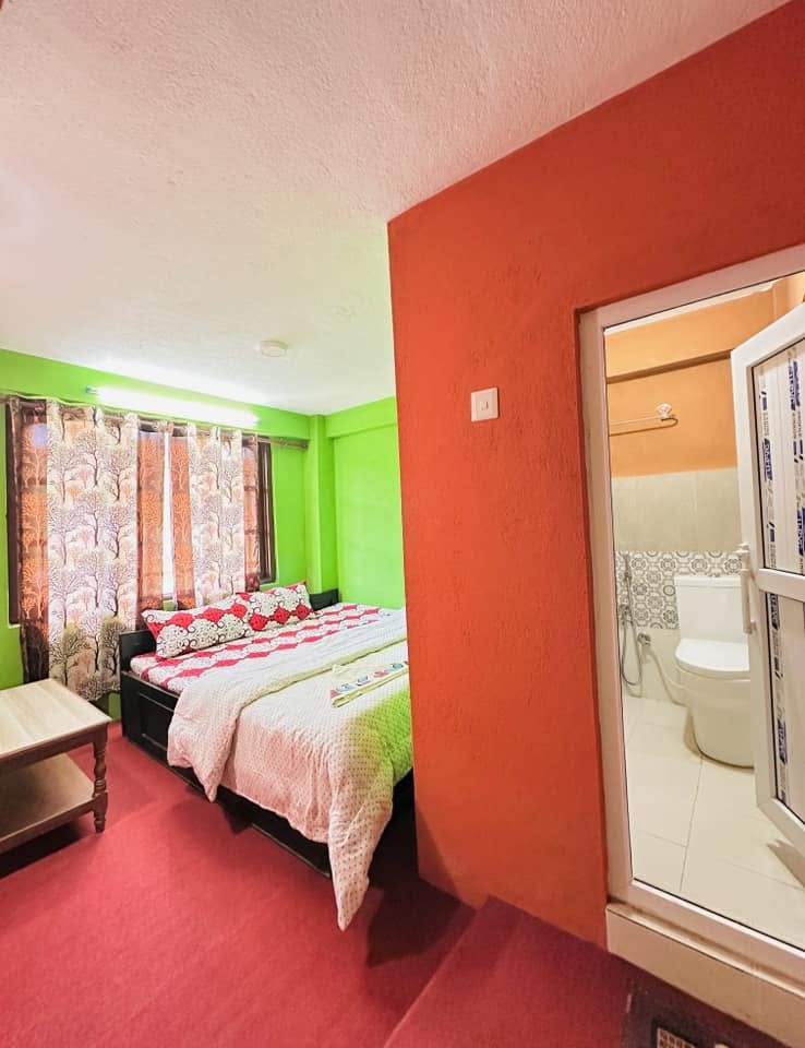 Comfortable room interior at Hotel Trekkers Paradise